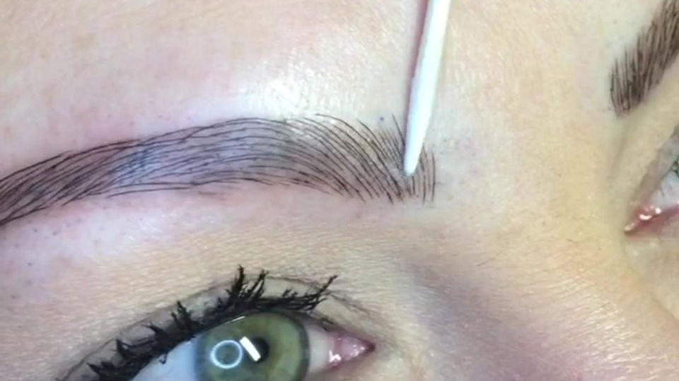 MICROBLAIDNG- NOT REAL HAIRS!